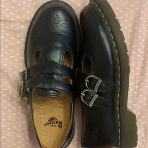 Dr. Martens Leather Mary Janes
